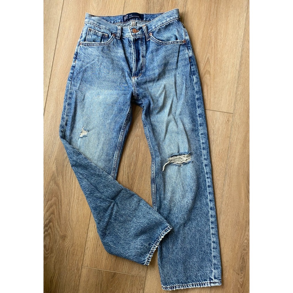 Gap Jeans Womens 16 Blue '90s Loose Straight Relaxed Medium Wash Denim 36x29